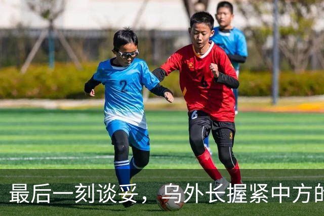 最后一刻谈妥，乌外长握紧中方的手，同日，泽连斯基做出重大让步